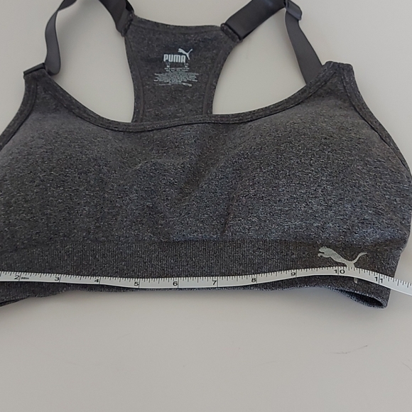 Puma Black Jacket & Grey Workout Bra Sz Med - Picture 14 of 14